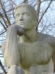 De rustende atleet, Minervaplein Amsterdam (1950)
              <br/>
              Gert-Jan Lobbes, 2019